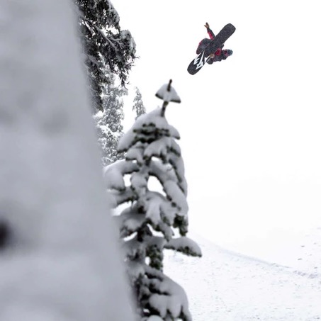 snowboard met een sintered base