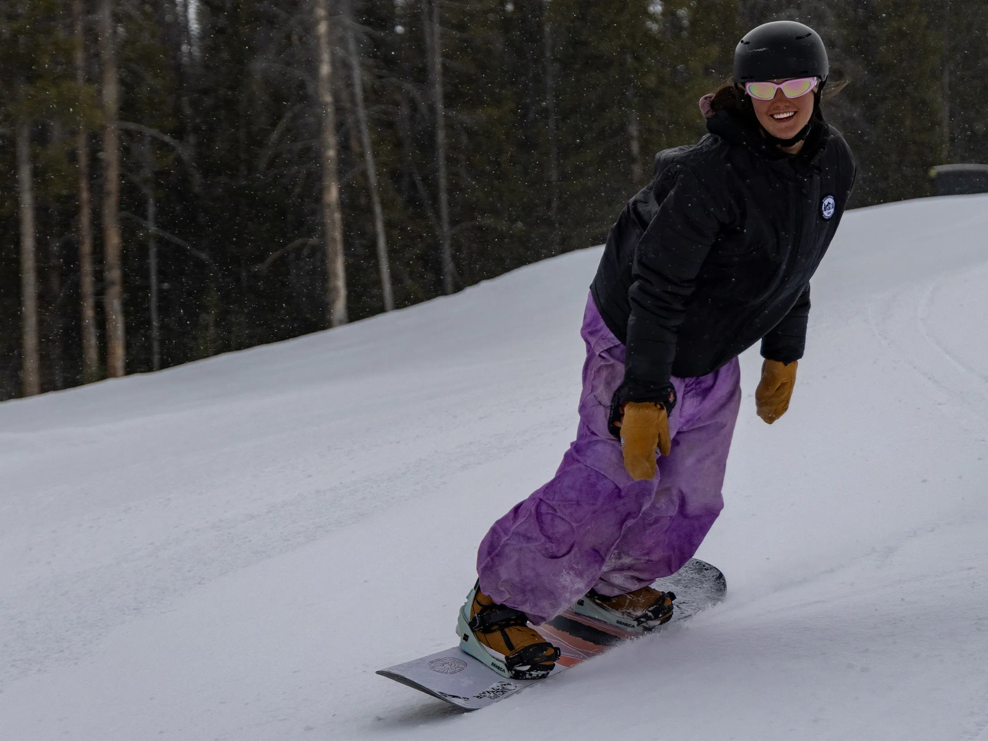 Never Summer InfinitySnowboardspecialist van Sideways aan het woord