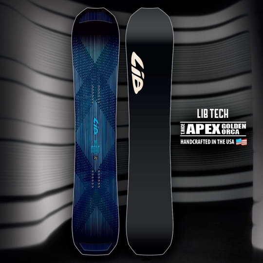 Lib Tech Apex Golden OrcaEl especialista en snowboard de Sideways tiene la palabra