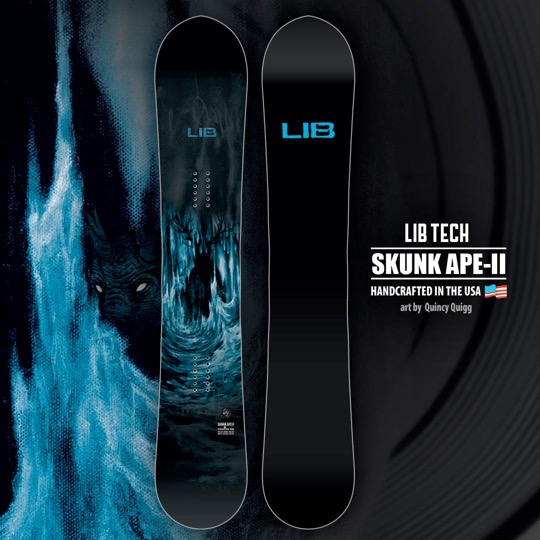 Lib Tech Skunk Ape IISpecialista na snowboardy ze společnosti Sideways má slovo