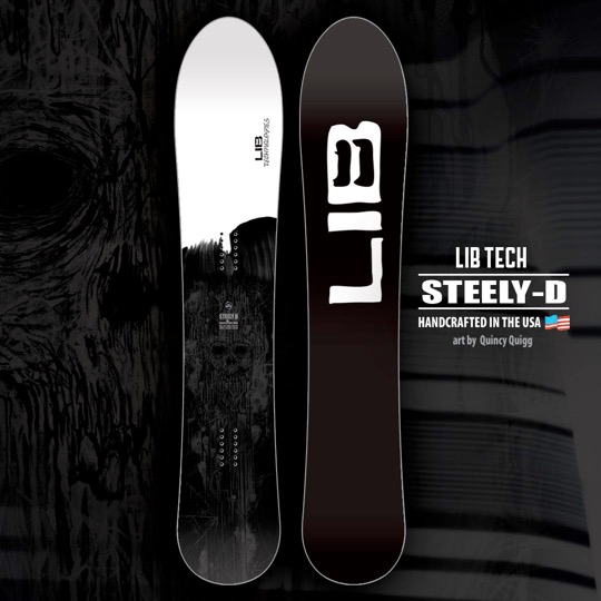 Lib Tech Steely-DEl especialista en snowboard de Sideways tiene la palabra