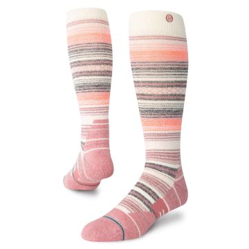 stance performance curren snow dusty rose